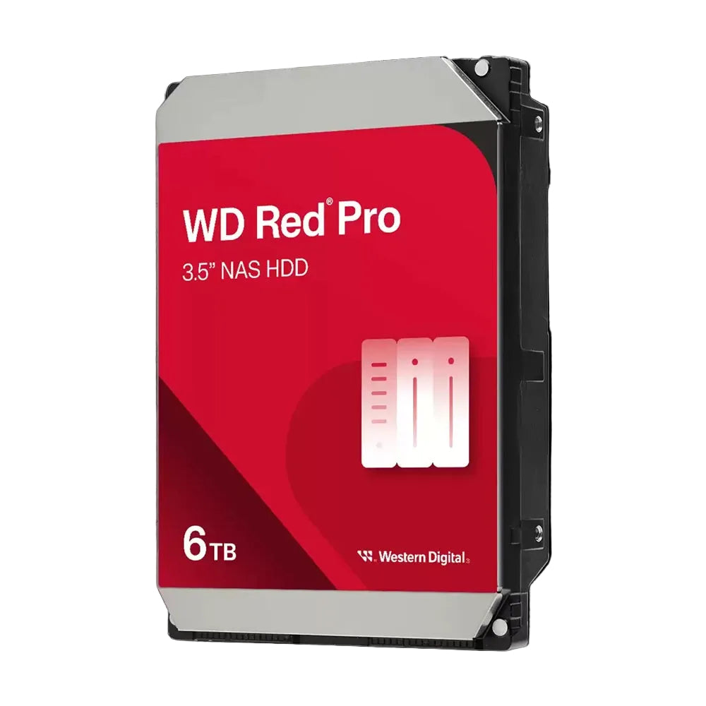 WD Red Pro 6TB Disco Duro NAS 3.5" SATA 7200rpm WD6005FFBX