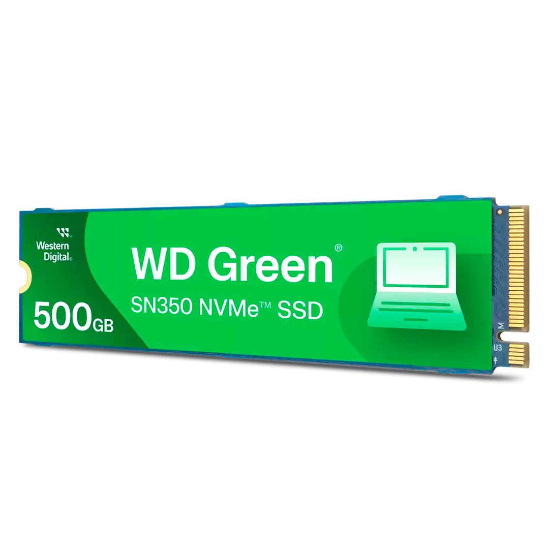 WD WDS500G2G0C Green SN350 Unidad SSD 500GB NVMe M.2 2280 para PC o Laptop