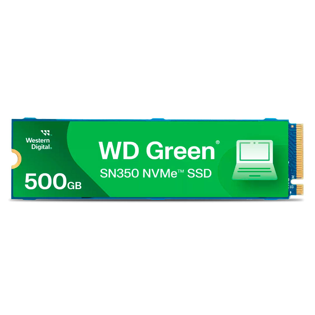 WD WDS500G2G0C Green SN350 Unidad SSD 500GB NVMe M.2 2280 para PC o Laptop