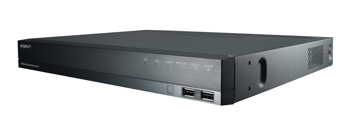 HANWHA VISION XRN-820S Grabador de Video NVR 8 Canales 4K