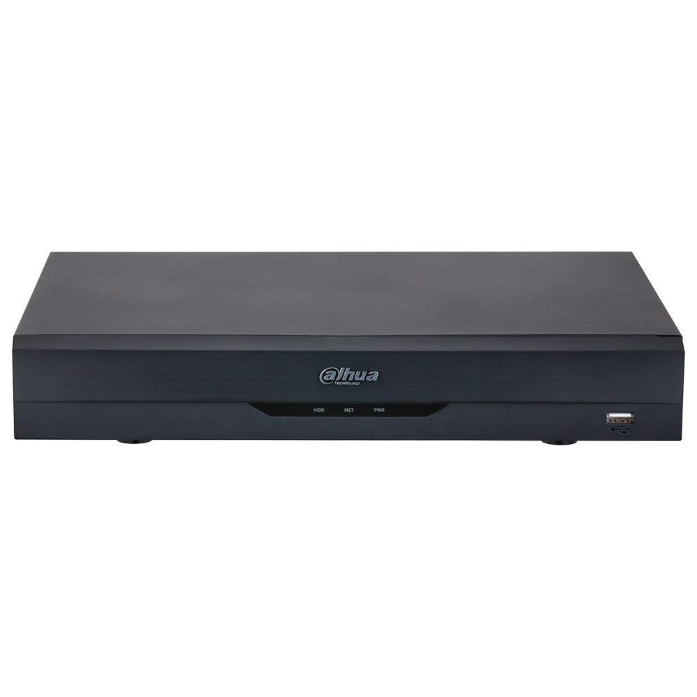 DAHUA XVR5116H-4KL-I3 Grabador XVR 16 canales 4K IP, Soporta 1 HDD Hasta 10TB. Analítica WIZSENSE