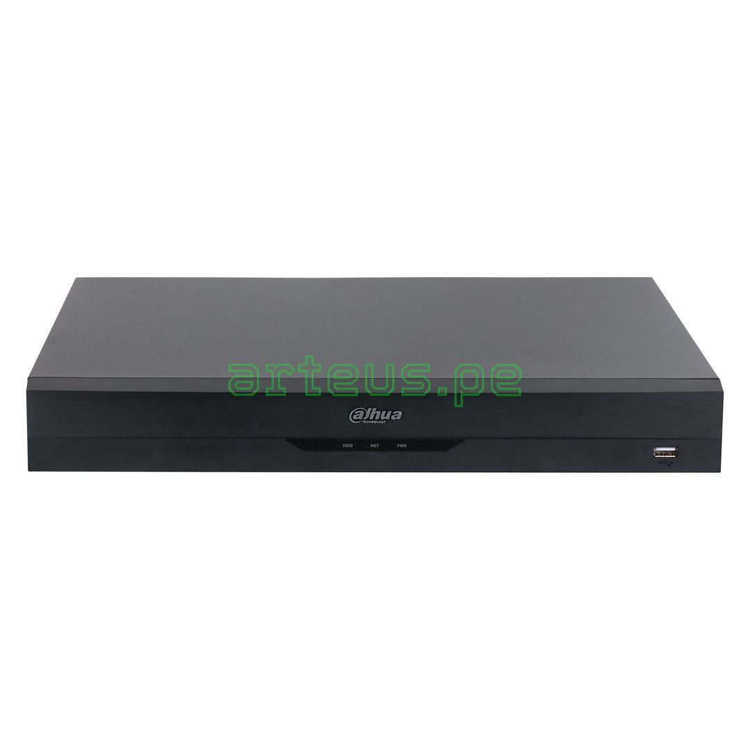 DAHUA XVR5232AN-4KL-I3 XVR Grabadora de Video 32 Canales 4K Penta-brid, Value 5MP, 1U 2 HDD, WizSense