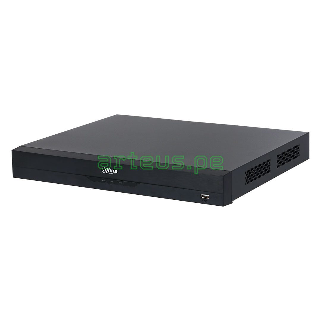 DAHUA XVR5232AN-4KL-I3 XVR Grabadora de Video 32 Canales 4K Penta-brid, Value 5MP, 1U 2 HDD, WizSense