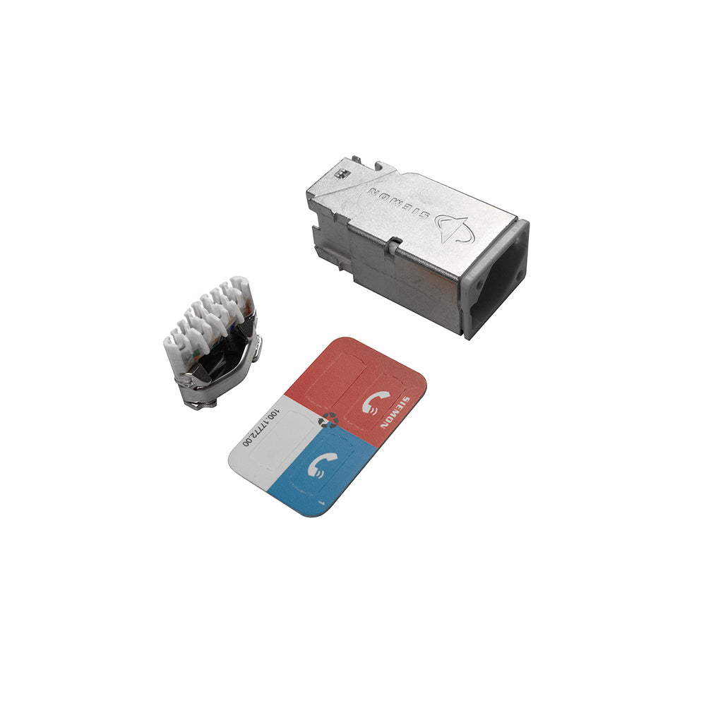 SIEMON Z6A-SP Jack RJ-45 Cat6A Apantallado. para uso en Patch Panel Z-MAX Modular y panel LVCA-06-SA
