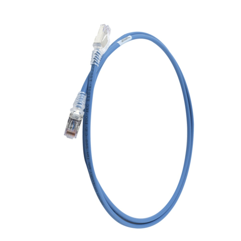 SIEMON ZM6A-S03-06B, Patch Cord, S-FTP 1M Z-MAX, Color Azul