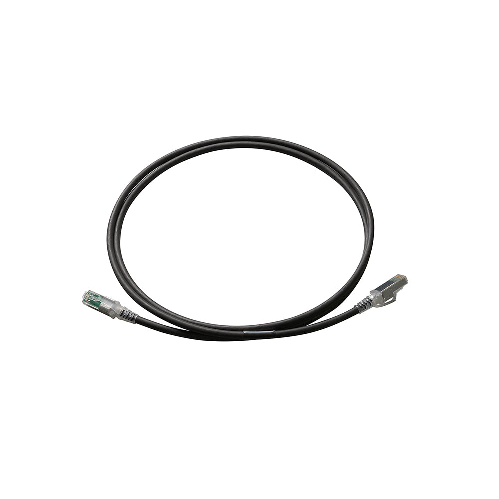 SIEMON ZM6A-S05-01B Cable de conexión, CAT6A, LSZH 1.5 m, Color negro