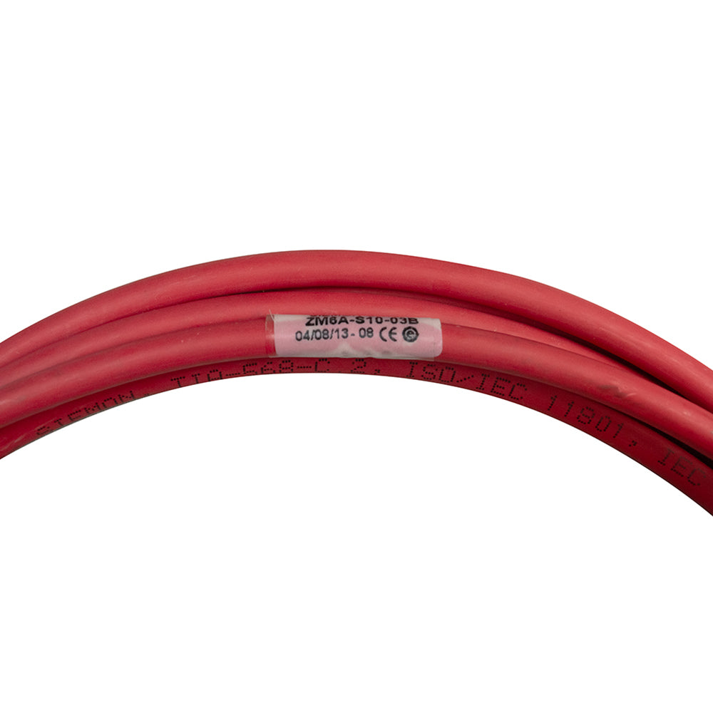SIEMON ZM6A-S10-03B PATCH CORD S/FTP CAT6A LSZH 3MT ROJO Z-MAX 6A