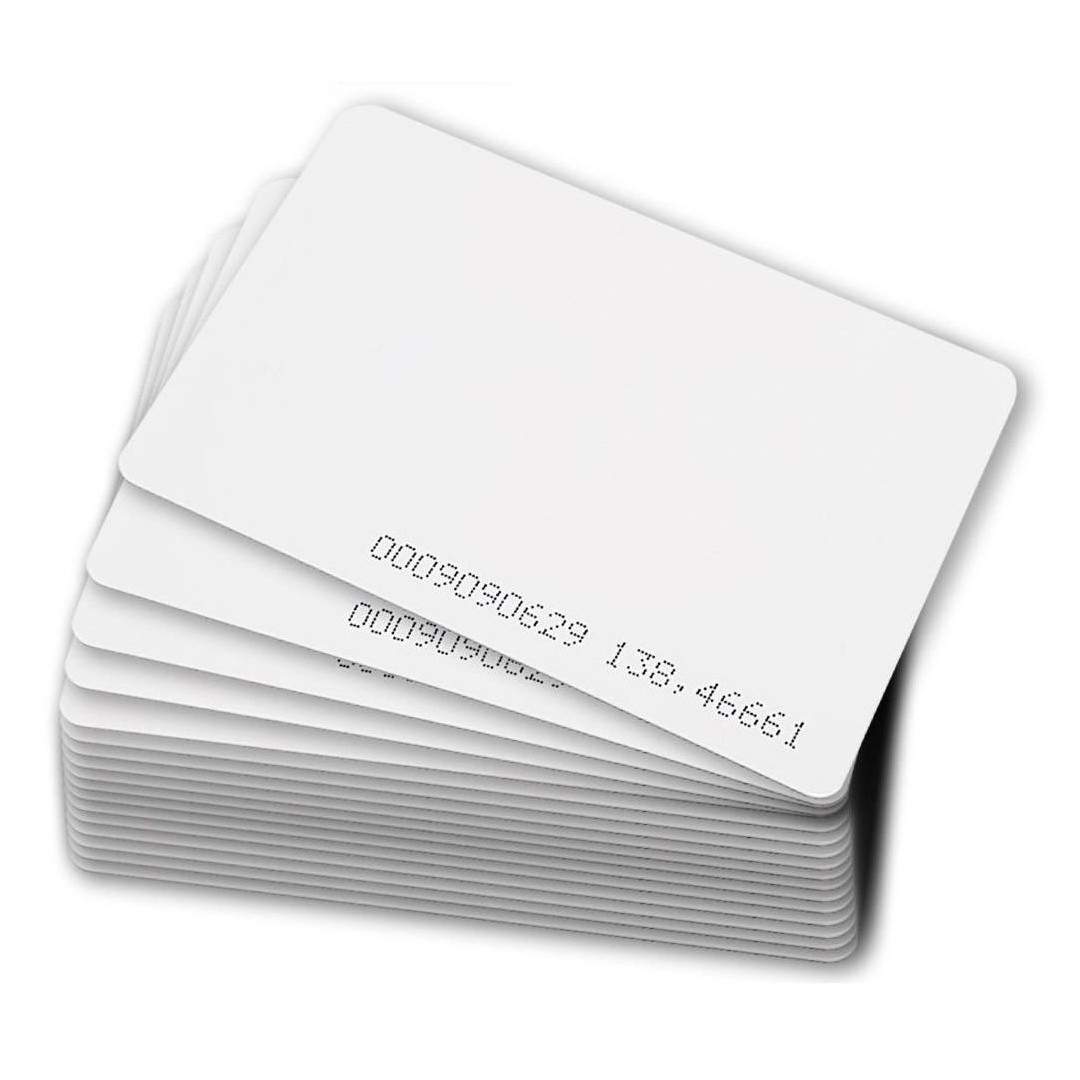 ZKTECO ID CARD(thin) Tarjeta de Proximidad Delgada RFID 125khz
