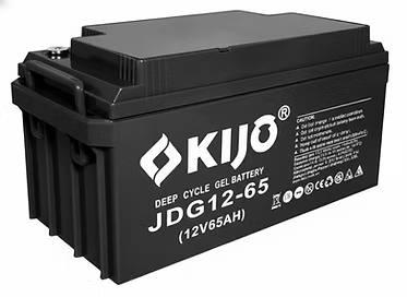 KIJO JDG-12-65AH Bateria 12V-65AH AGM-GEL para UPS y Paneles Solares35x35.6x17.5cm