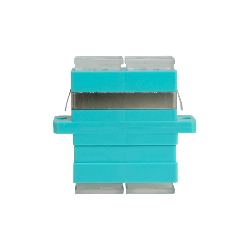 OPFIBRA ADSCU-DX-OM3 Acoplador FO SC Duplex MM OM3 Aqua