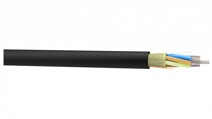 YOFC ADSS-SS-100M-48B1.3-B5KM Cable Fibra Optica ADSS Monomodo 48 hilos Span 100m - Bobina 5Km