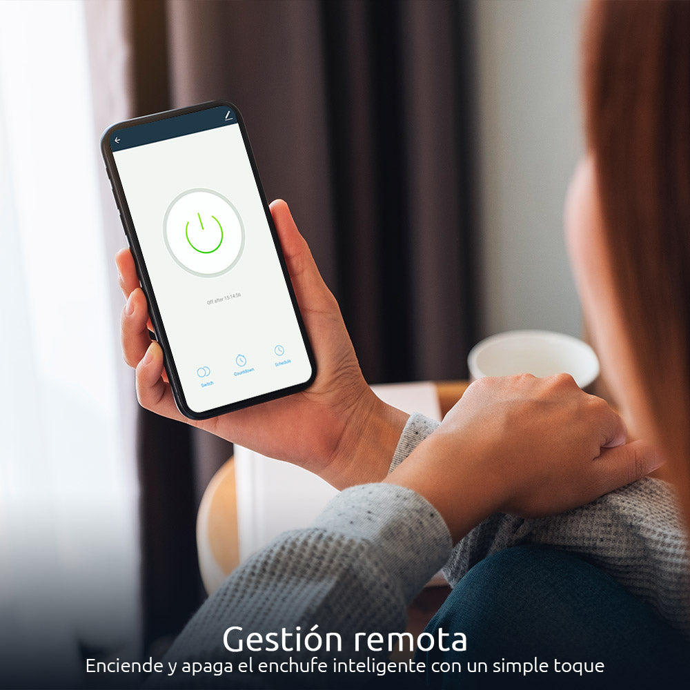 NEXXT SOLUTIONS NHE-W100 Tomacorriente de Pared Inteligente Wifi con Puerto USB