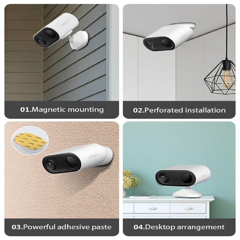 IMOU CELL GO 2K Cámara de Seguridad WiFi 3MP con Bateria IPC-B32N-V2