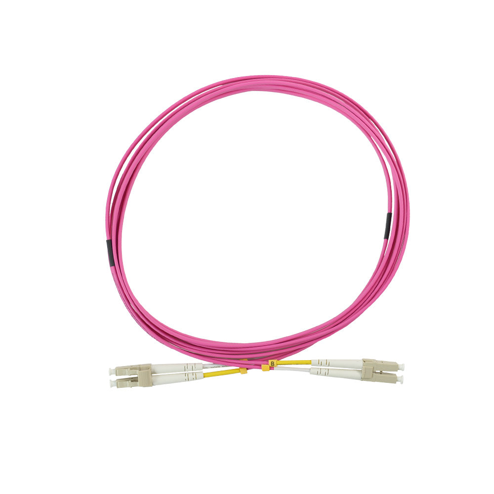 OPFIBRA CO-DX-LCU-LCU-MM-2-VL-LH-TB-3M Patch Cord FO LC/LC Multimodo OM4 Dúplex LSZH 3M