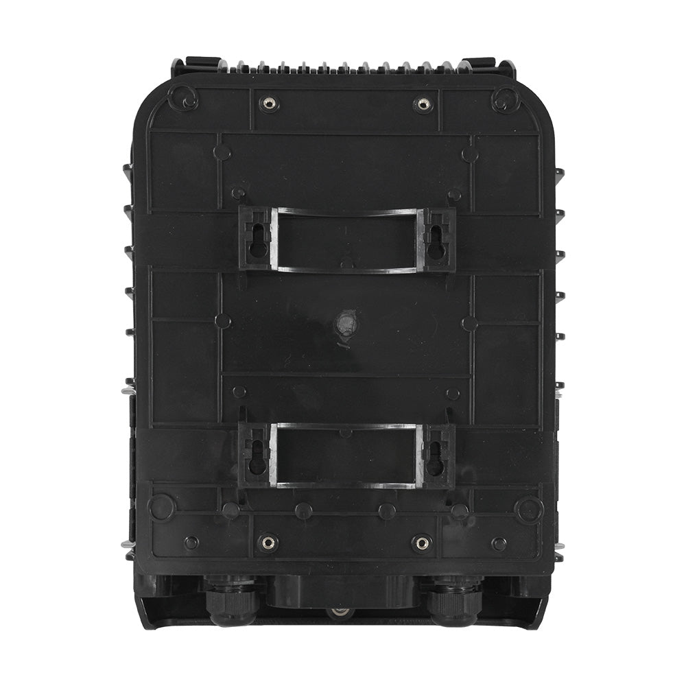 OPFIBRA CTO-CO-B-SA16-00-0010 Caja NAP IP65 16 Salidas Negro Incluye 16 Adaptadores SC/APC 1 Splitter PLC 1x16
