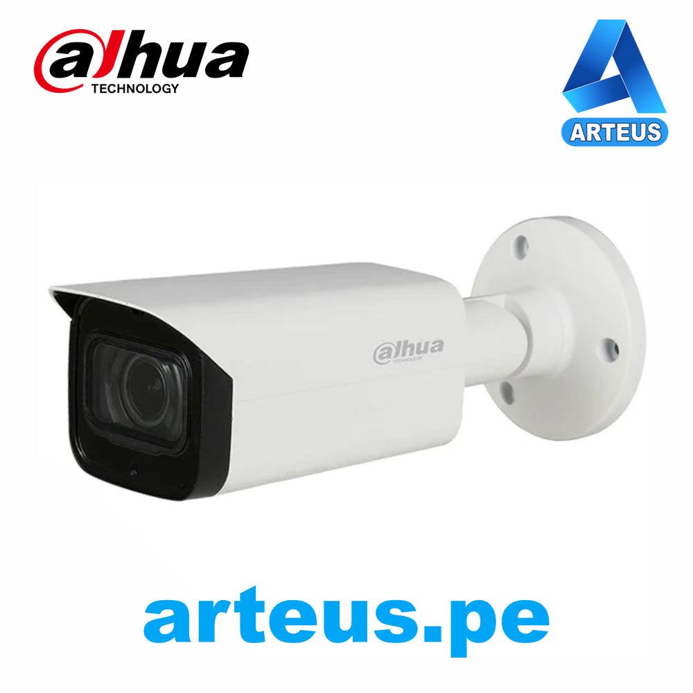 Cámara de vigilancia Dahua tipo bala, HDCVI 4K, 8MP, lente 3.6mm, visión nocturna IR, protección exterior IP67.