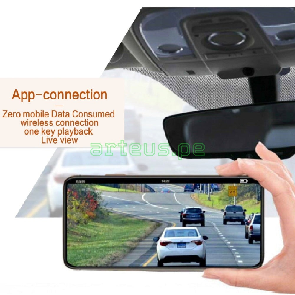 HIKVISION AE-DC2018-K2 Dash Cam Cámara de Seguridad WiFi 2MP para Vehículo