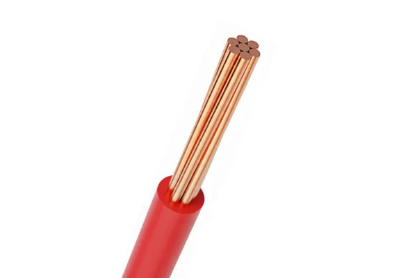 DIXON DEC60LSZH-RD Cable eléctrico LSZH 450/750V 6mm2, rojo, 100m