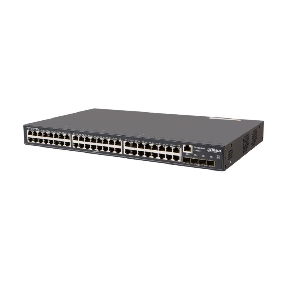 DAHUA AS5500-48GT4XF-600 Switch 48 Puertos POE Giga 4SFP Giga 400w Administra Capa 2 y 3