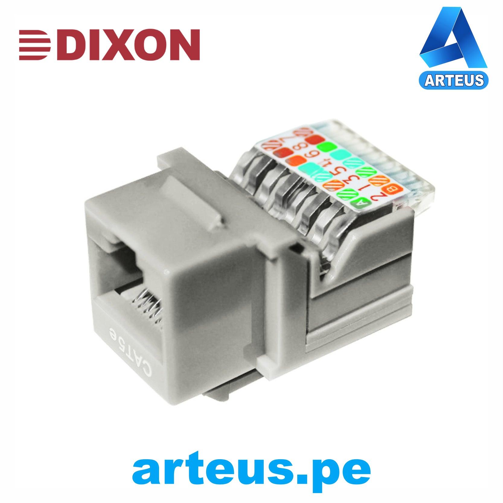 DIXON KJ7-CE-US/WHN, Jack rj45 cat.5e | blanco | a presión - ARTEUS