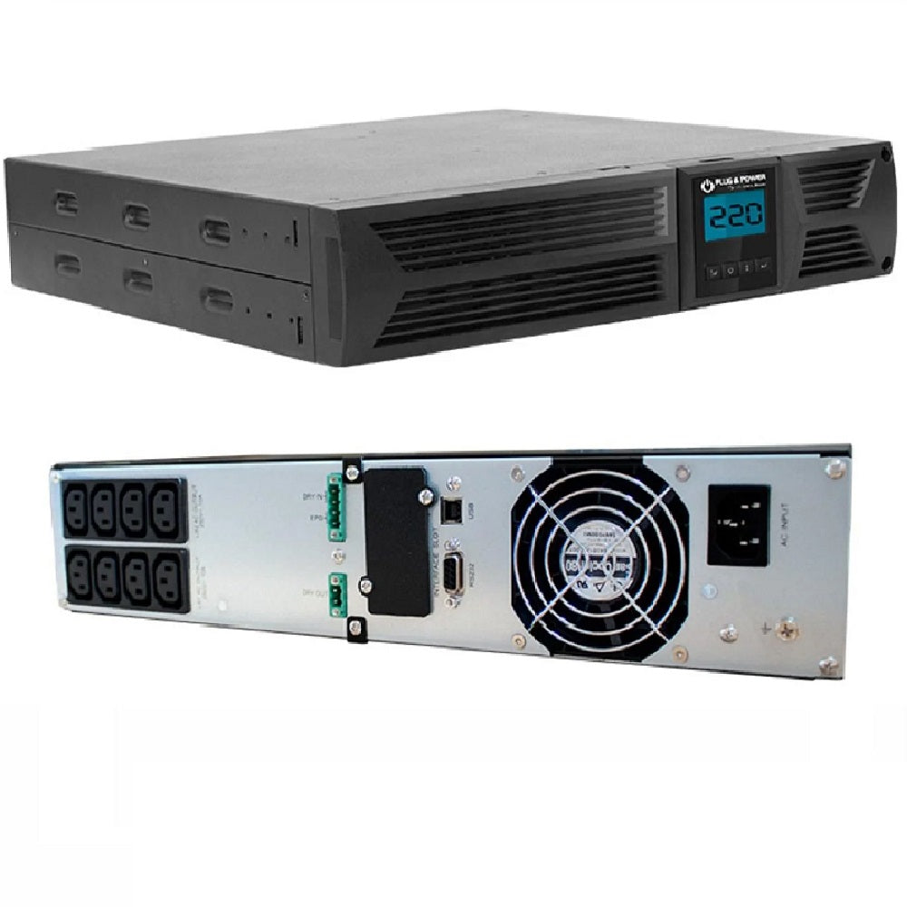 ELISE URT-1K UPS On Line 1000va 900w Plug & Power USB