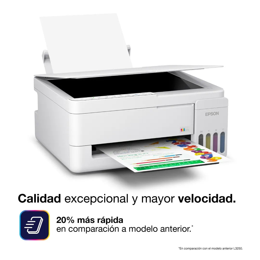 EPSON C11CL62303 EcoTank L3352 Impresora Multifuncional WIFI de tinta continua a color