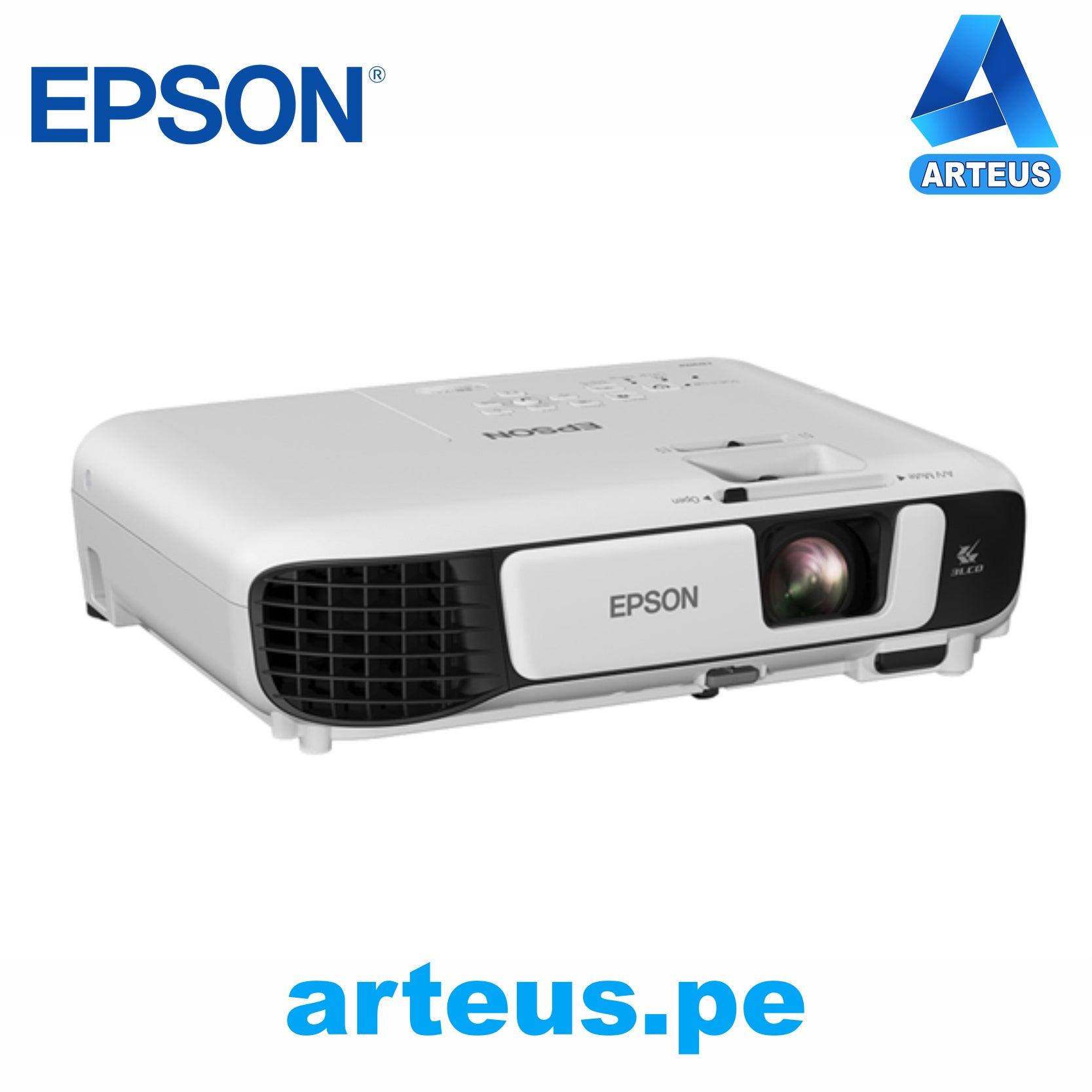 EPSON POWERLITE X51+ - PROYECTOR POWERLITE X51+, 3800 LÚMENES, 1024X768, XGA, PARLANTE MONOAURAL: 2W X 1 - ARTEUS