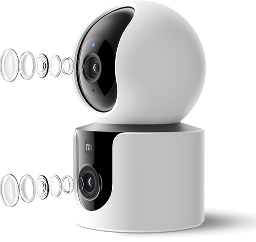 XIAOMI C300 Dual Cámara de Seguridad WIFI 3MP