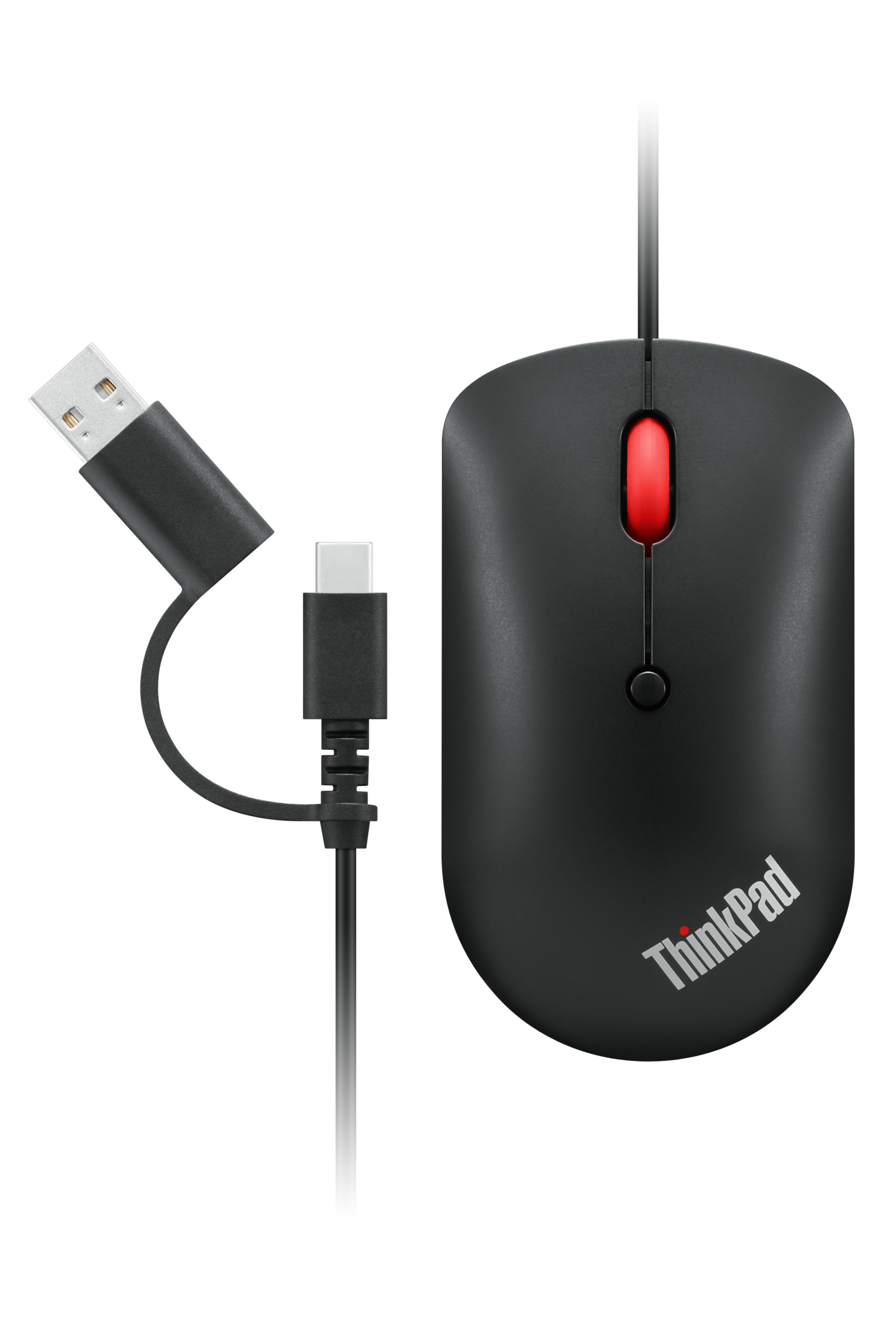 LENOVO ThinkPad Mouse Compacto Ambidiestro Sensor Optico 2400 DPI Interfaz USB-C 4Y51D20850