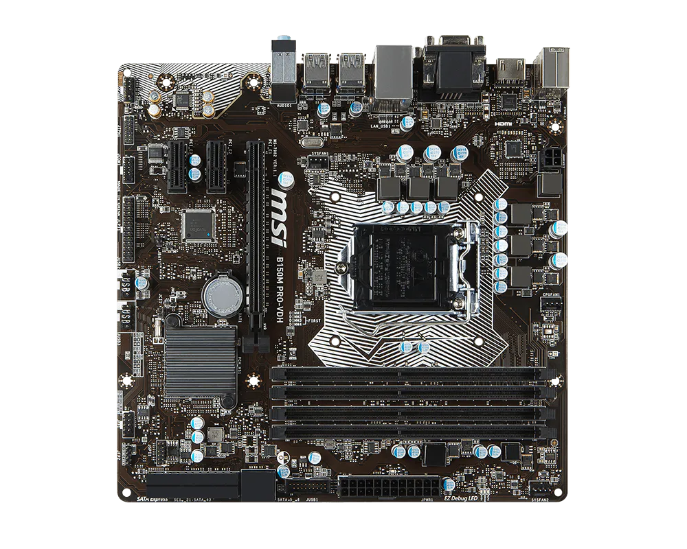 MSI B150M PRO-VDH Placa Madre Intel B150