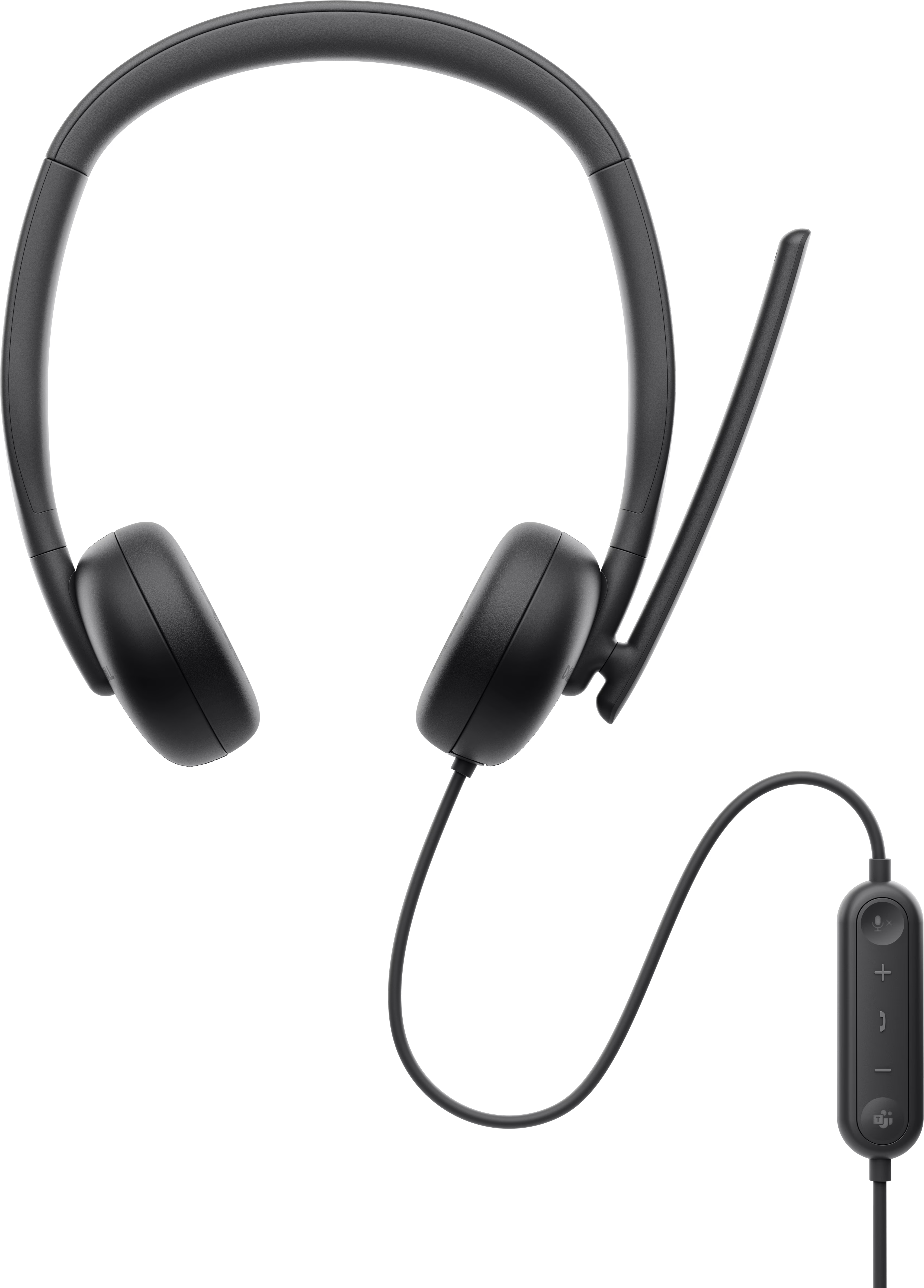 DELL WH3024 520-BBDS Audífonos Estéreo Alámbrico Cancelación de Ruido con IA
