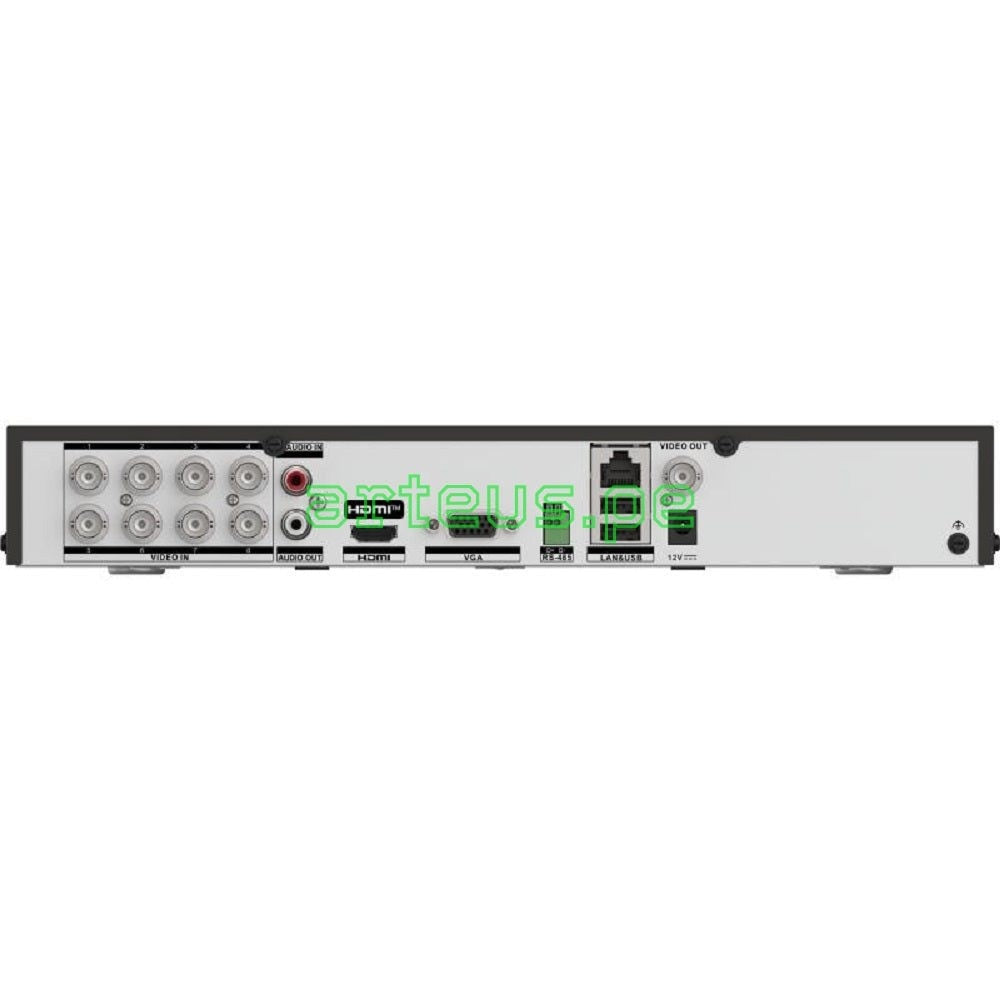HIKVISION iDS-7208HUHI-M1/X/4A+8/4A DVR grabador de 8 canales 5MP 1HDD Acusense
