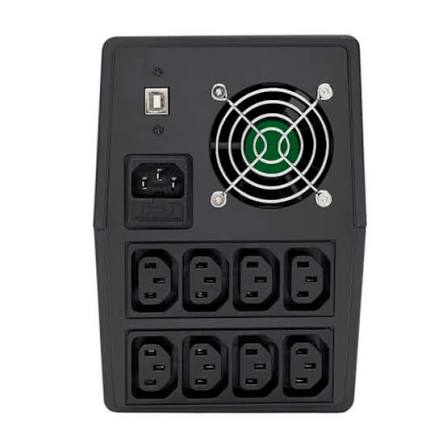 TRIPP LITE OMNIVSX1500 UPS Interactivo 1.5kVA 900W 8 Tomacorrientes AVR 230V C13 entrada C14 LCD USB Torre