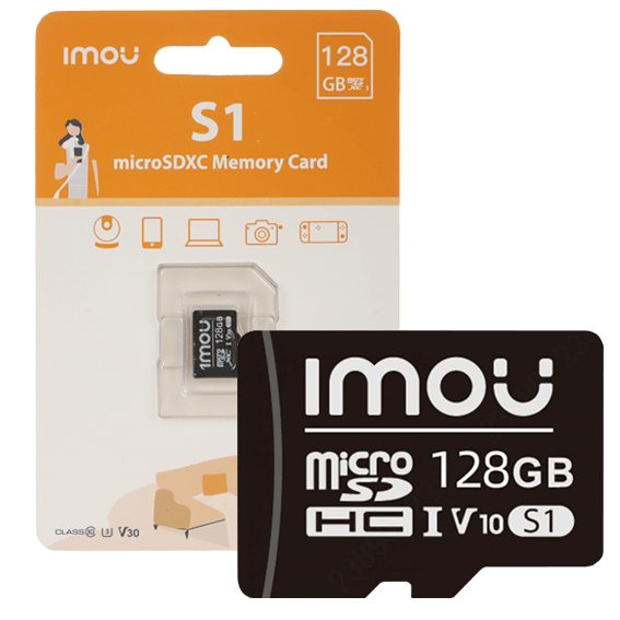 IMOU ST2-128-S1 Memoria MicroSD 128GB para Cámara de Seguridad 24/7