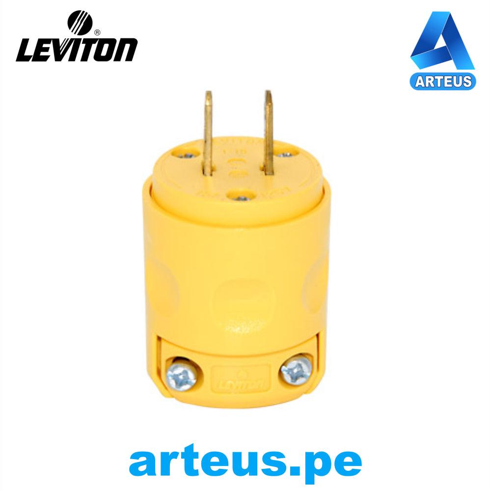 LEVITON 115-PV - ENCHUFE AEREO PVC SIMPLE 15A - 125V NEMA 1-15P 2 POLOS - ARTEUS