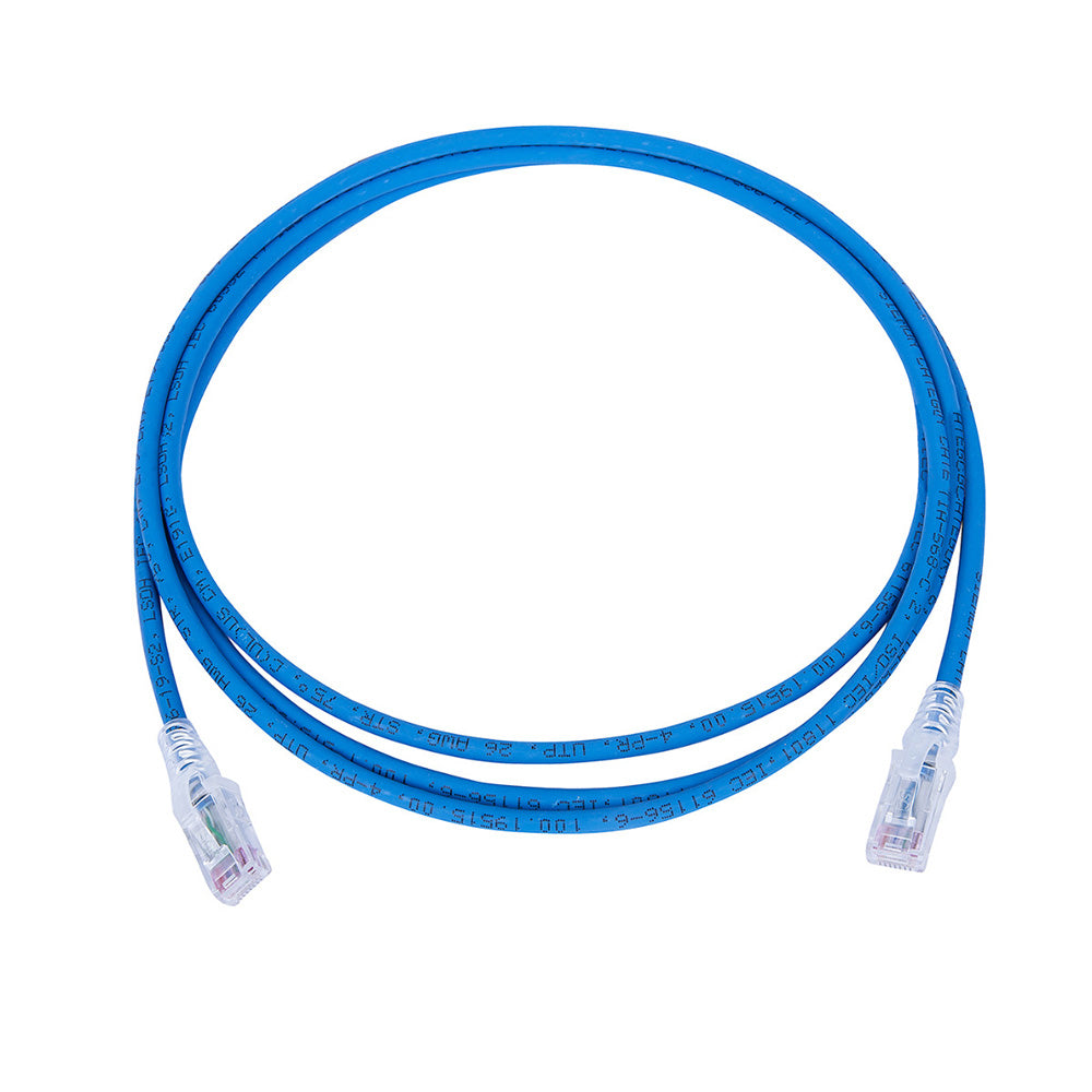 SIEMON MC6-07-06B Patch Cord UTP Multifilar RJ-45 Cat6 LSZH 2.1mts Azul