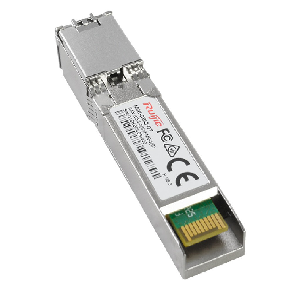 RUIJIE REYEE RG-Mini-GBIC-GT Transceiver SFP a RJ45 Gigabit 100m