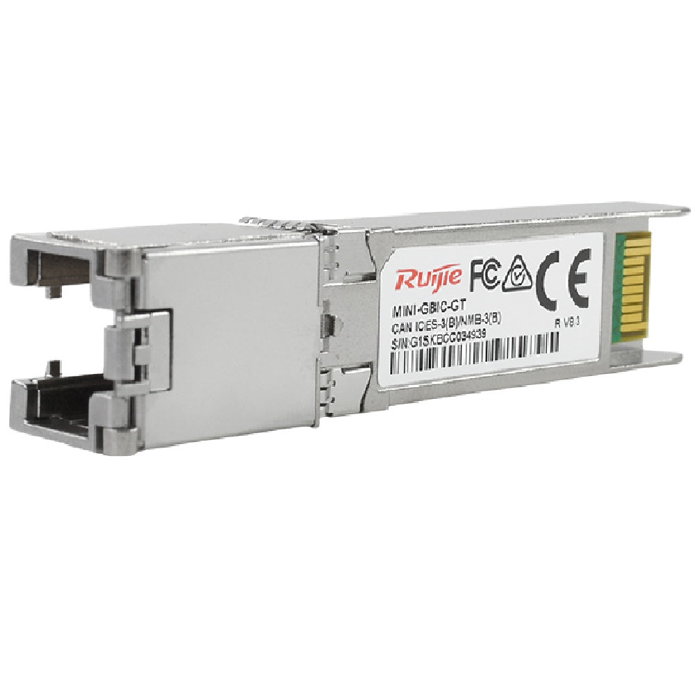 RUIJIE REYEE RG-Mini-GBIC-GT Transceiver SFP a RJ45 Gigabit 100m