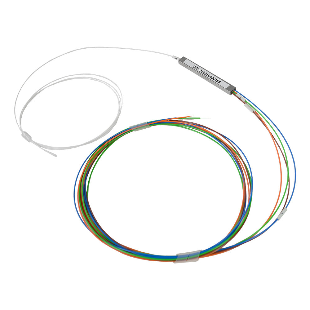 OPFIBRA OPF-PLC1X4-NC0.9 Splitter PLC 1x4 Sin Conectores 0.9mm