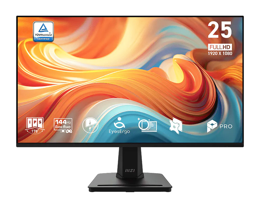 MSI PRO MP251 E14L Monitor 24.5" IPS 144Hz
