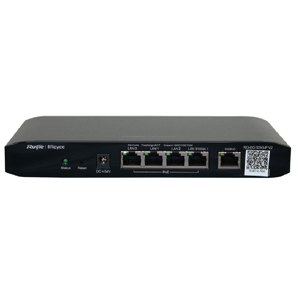 RUIJIE REYEE RG-EG105G-P V2 Router 5 Puertos PoE Gb Cloud
