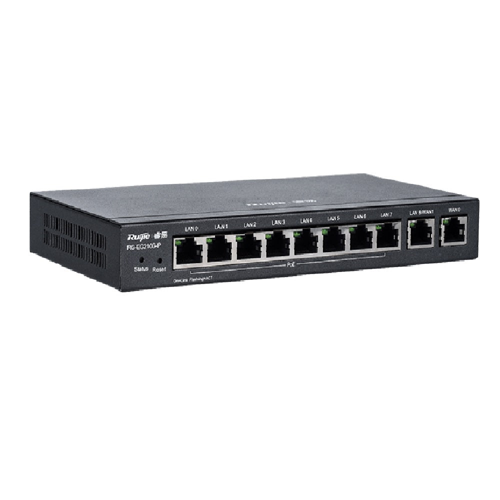 RUIJIE REYEE RG-EG210G-P Router 10 Puertos Gb 8P PoE Cloud