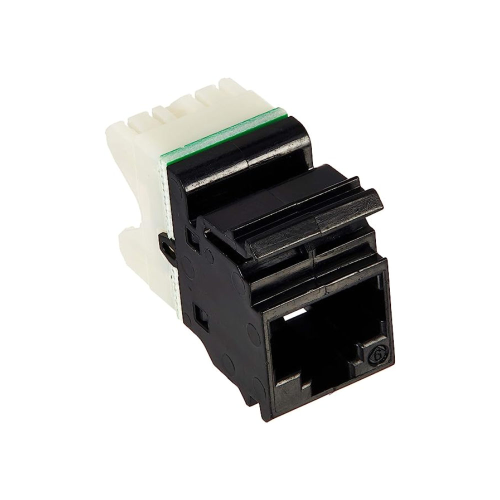 SIEMON MX6-01B, Jack cat6 angular negro