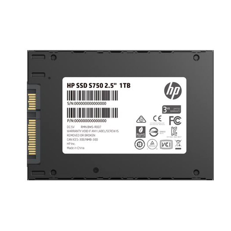 HP 16L54AA# S750 Unidad de Estado Sólido SSD 1TB 2.5"