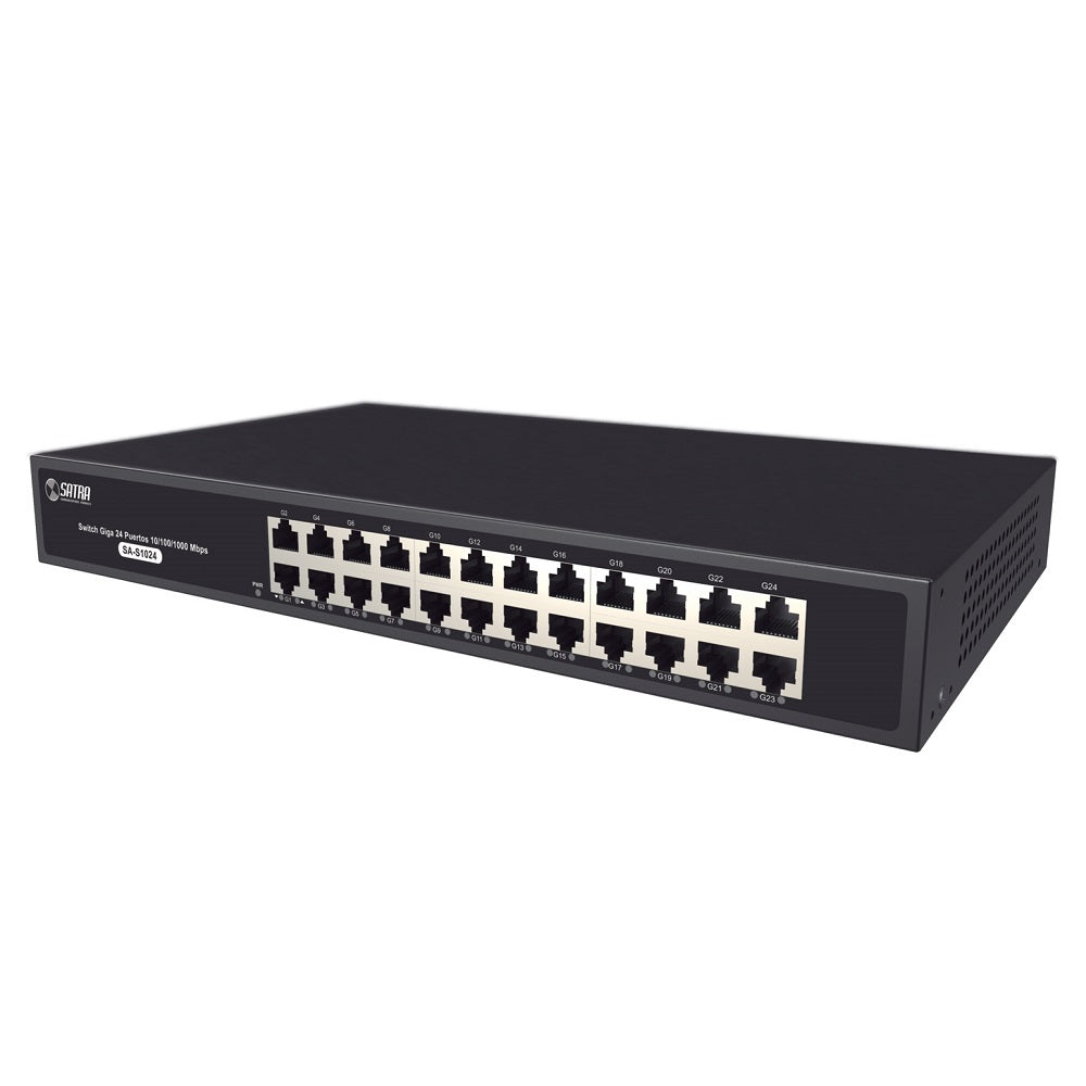 SATRA 1402240000 Switch 24 Puertos Gigabit Rackeable