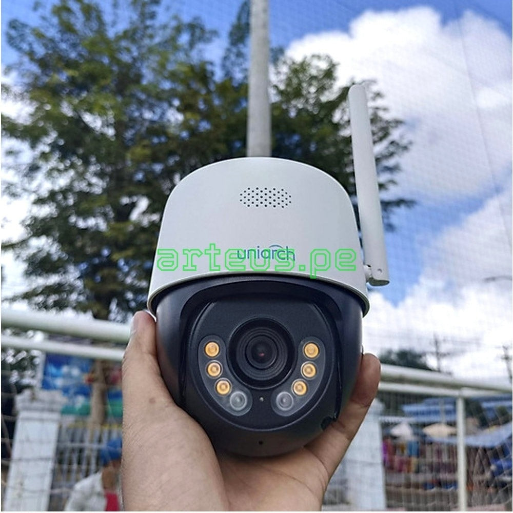 UNIVIEW UHO-P1A-M3F4D Cámara de seguridad WIFI 3MP 2K PT 360º audio y alarma