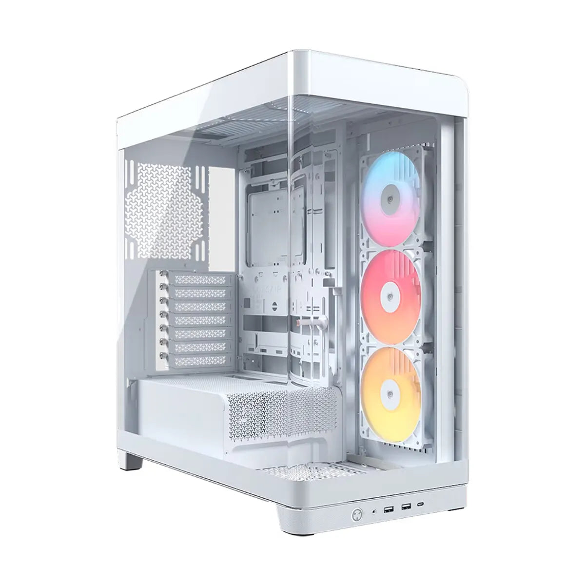 CORSAIR FRAME 4500X RS-R ARGB Case para PC Semitorre de Cristal Panorámico Blanco