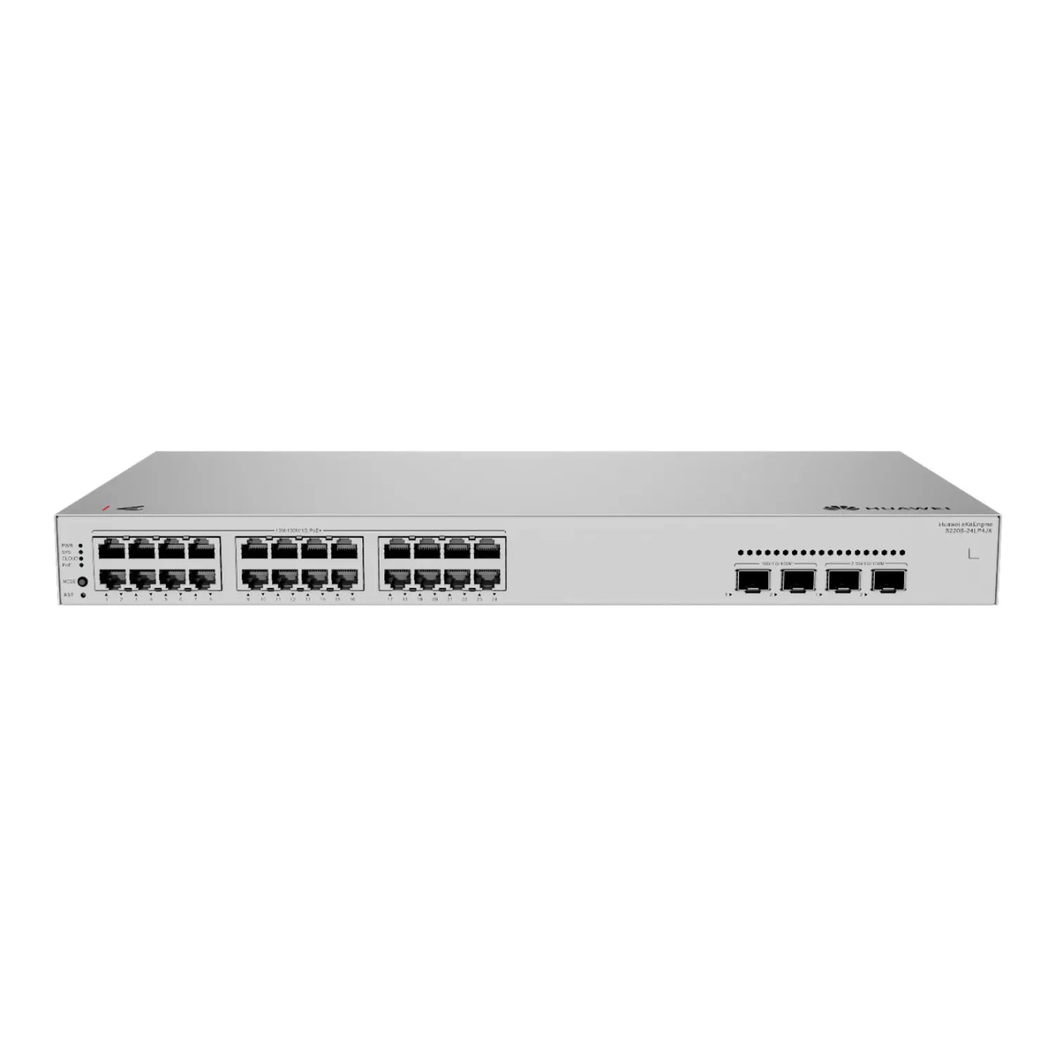 HUAWEI S220S-24LP4JX Switch Gigabit 24 Puertos PoE+ 195W SFP