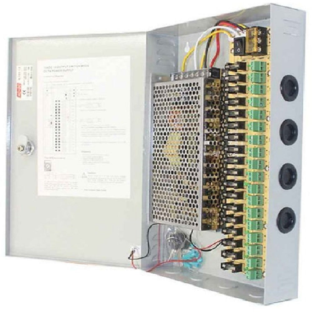 YUS ACC18-20, Fuente Centralizada 12v 20Amp 18 canales