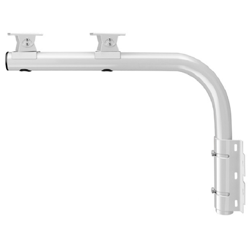 YUS CAS200-A-60, Soporte Lateral 60cm para 2 cámaras Aluminio Anticorrosivo